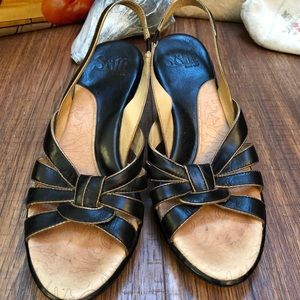 Sofft Comfort Slingback Heels, size 8N, worn once!